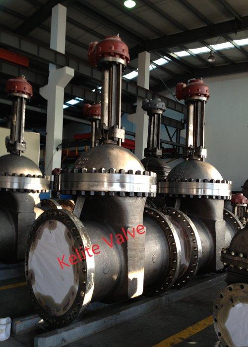 Pressure Seal Cast Gate Valve , Ductile Iron Gate Valve Flanged Ends