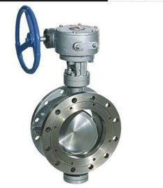 China Triple Eccentric Butterfly Valve Metal Seated Feature Two Directional Flow supplier