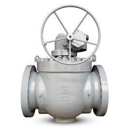 China Fire Safe Design Trunnion Ball Valve Emergency Sealant Injection For Power Plant supplier