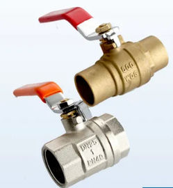 China 1/2&quot; - 2&quot; Inch Female Brass Ball Valve Iron Handle Sanitary Ball Valve supplier