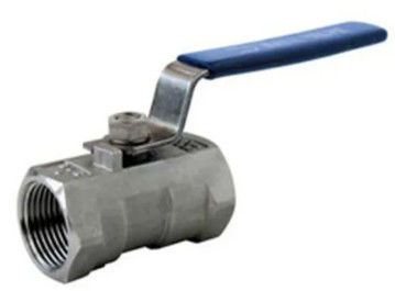 China Precision Floating Type Ball Valve Carbon Stainless Steel Thread Handle Operation supplier