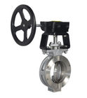 High Performance Butterfly Valves Casting Material Compact Structure