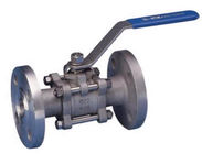 1/4" - 4" Size Floating Type Ball Valve Flanged End 3PC With ISO Mounting Pad
