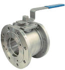 Flanged End Small Size Trunnion Ball Valve 1/2" - 4" Steel Material Lever Operation