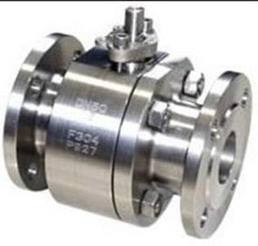 China Float Operated Ball Valve Cavity Relieving Seat Anti - Static Spring supplier
