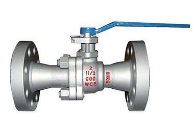 China 2 Piece Floating Type Ball Valve Fireproof Structure Reliable Sealing supplier