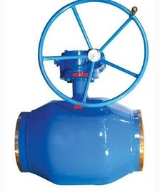 China API ISO CE Standard Floating Type Ball Valve , Gear Operated Ball Valve supplier