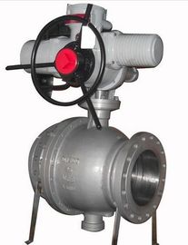 China Casting Trunnion Ball Valve / SS Ball Valve API ISO CE Certification supplier