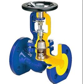 China Bellow Seal Globe Valve Double Seals Electric Actuator Pneumatic Actuator supplier