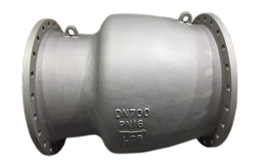 China Axial Flow Cast Check Valve Venturi Port Low Noise Lower Water Hammer Damager supplier