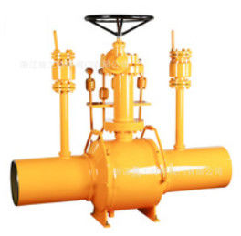 China One Piece Fully Welded Ball Valve / Full Bore Ball Valve Abrasion Resistance supplier