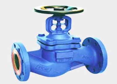 China Bellow Seal Cast Globe Valve Back Seat Sealing Long Working Lifespan supplier