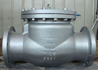 China Stable Performance Cast Check Valve , CS and SS Swing Check Valve supplier