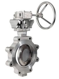 China Stainless Steel Butterfly Valve Zero Leakage WCB CI Material OEM Service supplier