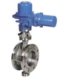 China Multilevel Triple Offset Butterfly Valve Electric Actuated Operation supplier