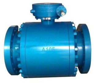 China Fire Safe Trunnion Ball Valve / Fully Welded Body Ball Valves DBB Function supplier