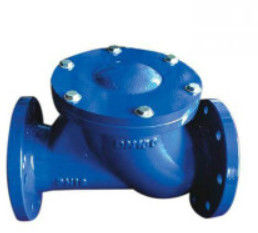 China Cast Steel Cast Iron Ball Check Valve Higher Solid Handling Capacity supplier