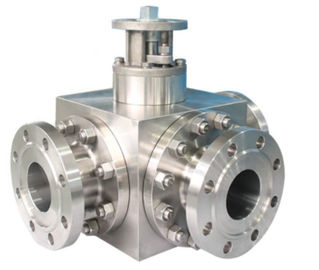 China Standard Stainless Steel Floating Type Ball Valve , 3 Way Ball Valve supplier
