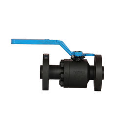 China Flanged Steel Floating Ball Valve CL150 - 1500 Pressure Lever Operation supplier