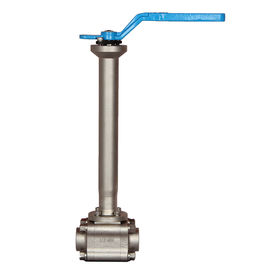 China Cryogenic Floating Type Ball Valve CL150 - 1500 Pressure Lever Operation supplier