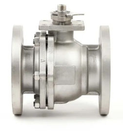 China Forged Steel Floating Type Ball Valve Manual Flanged End Lever Operation supplier
