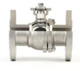 China Worm Gear Operation Ss Ball Valve Flange Type Class 150 For Water Media supplier