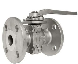 China Stainless Steel Flanged Floating Type Ball Valve Blow Out Proof Stem 1/2&quot; - 10&quot; Size supplier