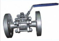 DN15 - 200 Size Floating Type Ball Valve PN16 / PN40 Flange End High Strength