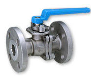 China Investment Casting Full Port Ball Valve 2PC Flanged High Pressure Ball Valve ISO Mounting Pad supplier