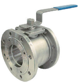 China Flanged End Small Size Trunnion Ball Valve 1/2&quot; - 4&quot; Steel Material Lever Operation supplier