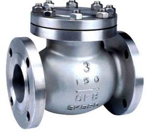 API ISO CE Standard Cast Check Valve , Stainless Steel Swing Check Valve supplier