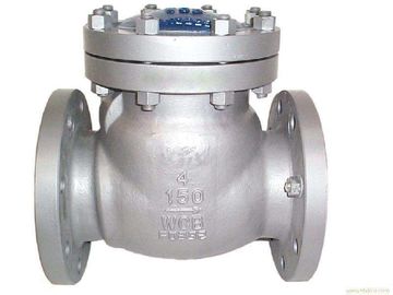 API ISO CE Standard Cast Check Valve , Stainless Steel Swing Check Valve