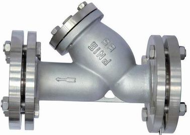 Y Type Industrial Strainer High Filter Precision High Assimilative Capacity