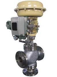 Single Seated Control Valve Pneumatic Top Guide Pneumatic Actuator
