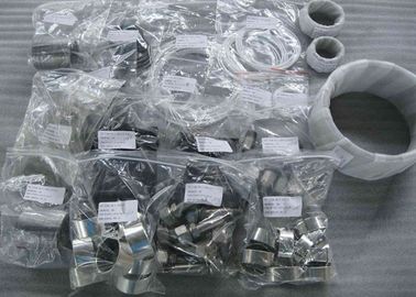 Forged Ball Valve Body Cap Stem Bearing Plate Non Assembled Trunnion