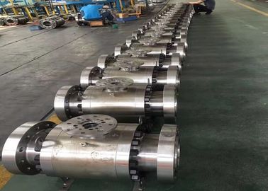 Forged Ball Valve Body Cap Stem Bearing Plate Non Assembled Trunnion supplier