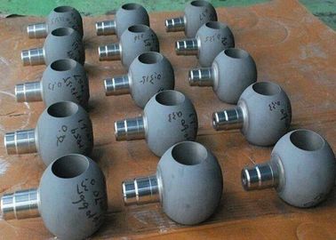 Three Dimensional Checked Valve Spare Parts / CNC Machined Ball Valve Ball