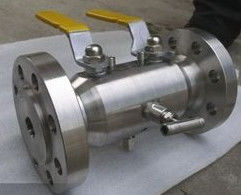 Two Balls DBB Floating Type Ball Valve / Stainless Steel Ball Float Valve