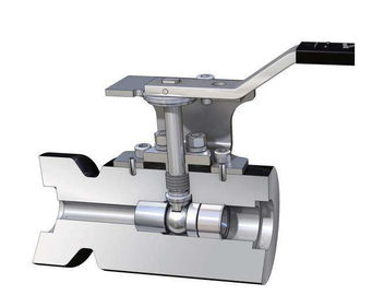 Unibody Floating Type Forged Ball Valve Fireproof Antistatic Design