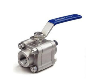 3 Piece Floating Type Ball Valve , Flanged Ball Valve Soft - Seated Feature supplier