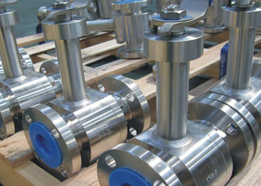 Flanged Ends Floating Type Ball Valve , Electric Actuated Ball Valve