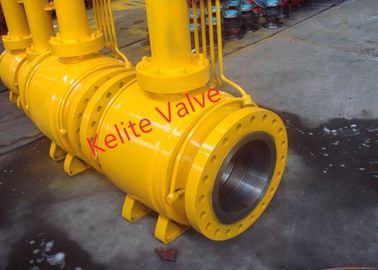 API ISO CE Standard Fully Welded Ball Valve , Metal Seated Ball Valves