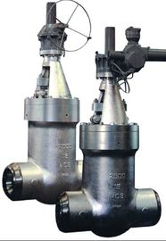 Self Sealing Cast Globe Valve , Rising Stem Globe Valve Buttwelding Ends