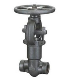 Solid Wedge Forged Steel Valves , Pressure Seal Globe Valve Reduced Bore