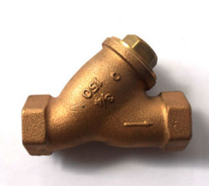 Lightweight Industrial Strainer , Brass Y Strainer Long Working Lifespan