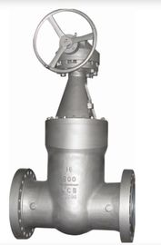Cast pressure seal gate valve, wedge or flat gate, OS&Y, bolted bonnet