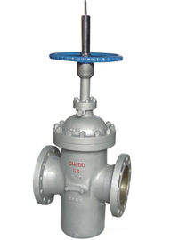 2 3 4 Inch Cast Gate Valve / Parallel Slide Gate Valve Flat Flexible Wedge