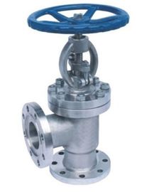 Angle Globe Valve OS Y Type Rising Stem Bolted Bonnet Construction