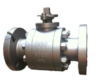 Casting Floating Type Ball Valve ISO 5211 Top Flange Fire Safe Design supplier