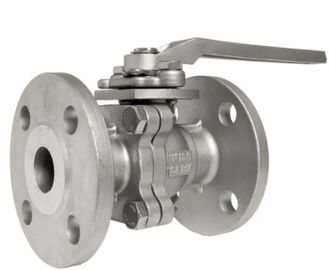 Stainless Steel Flanged Floating Type Ball Valve Blow Out Proof Stem 1/2&quot; - 10&quot; Size